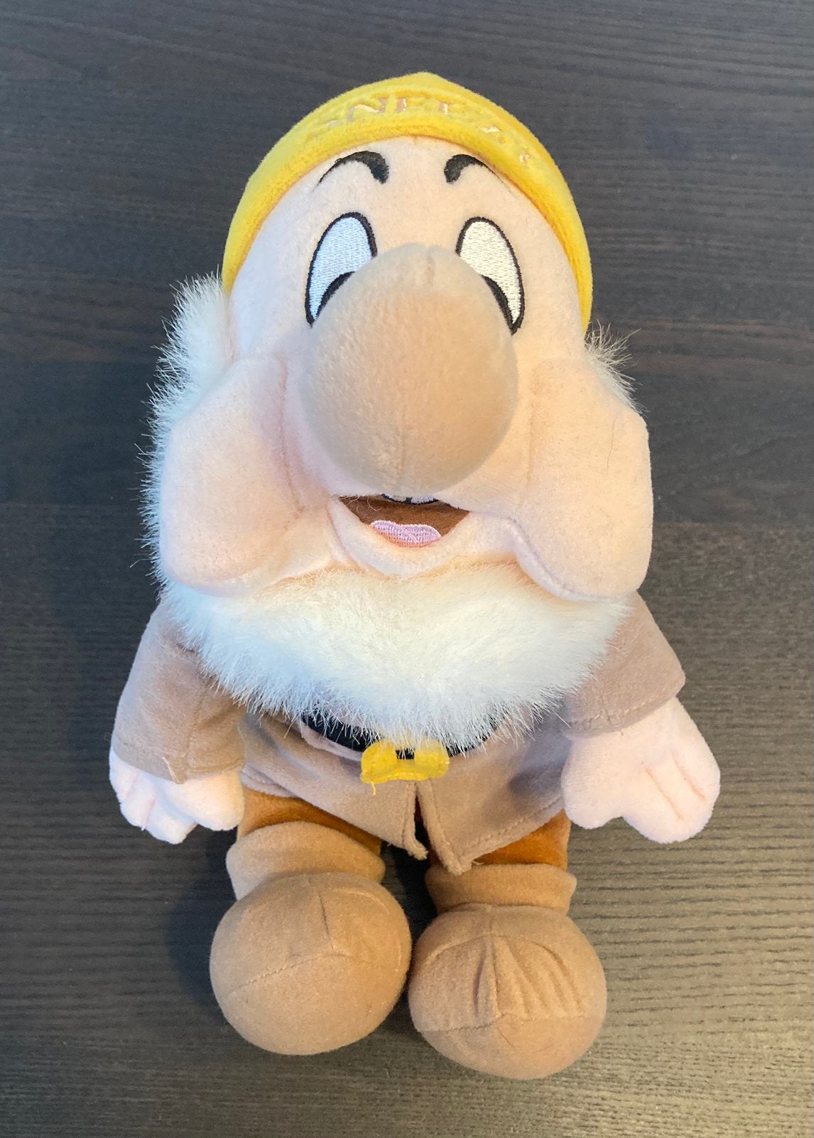 Grote Disney knuffel (30 cm) Sneezy Sneeuwwitje, Ophalen of Verzenden, Zo goed als nieuw, Overige typen