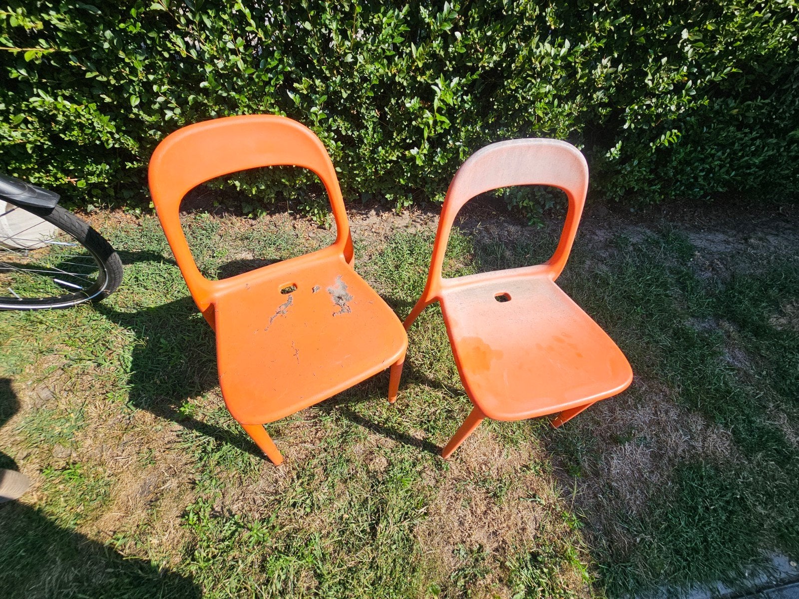 vintage stoelen, Ophalen, Gebruikt, Kunststof