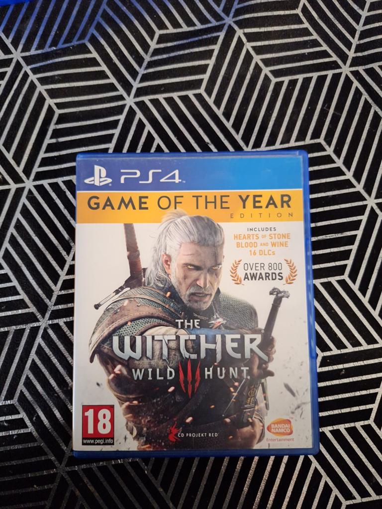 PS4 Games:  Witcher 3, Online, Vanaf 18 jaar, 1 speler, Ophalen of Verzenden