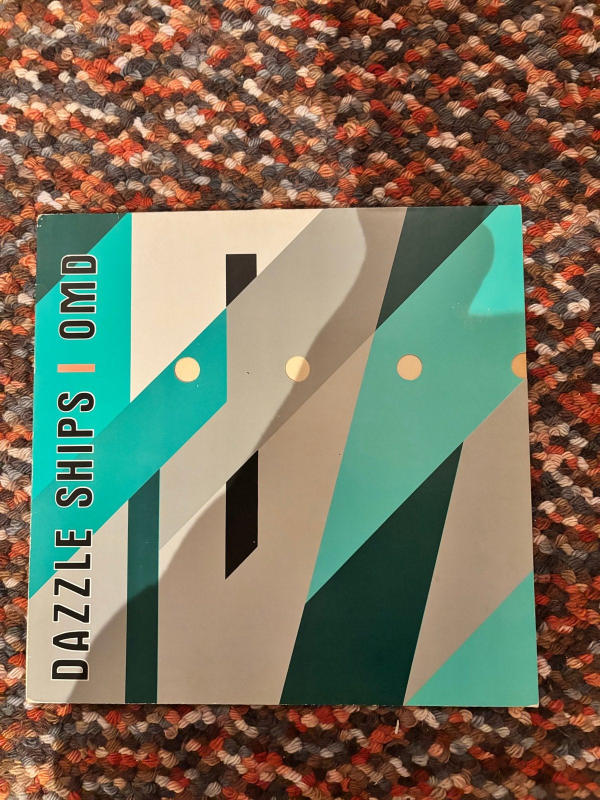 OMD - Dazzle Ships LP (1983), Ophalen of Verzenden, Gebruikt, 12 inch