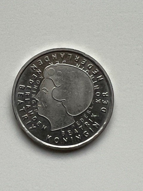 Munt Nederland 1 gulden 2001, Postzegels en Munten, Ophalen of Verzenden, Koningin Beatrix, 1 gulden