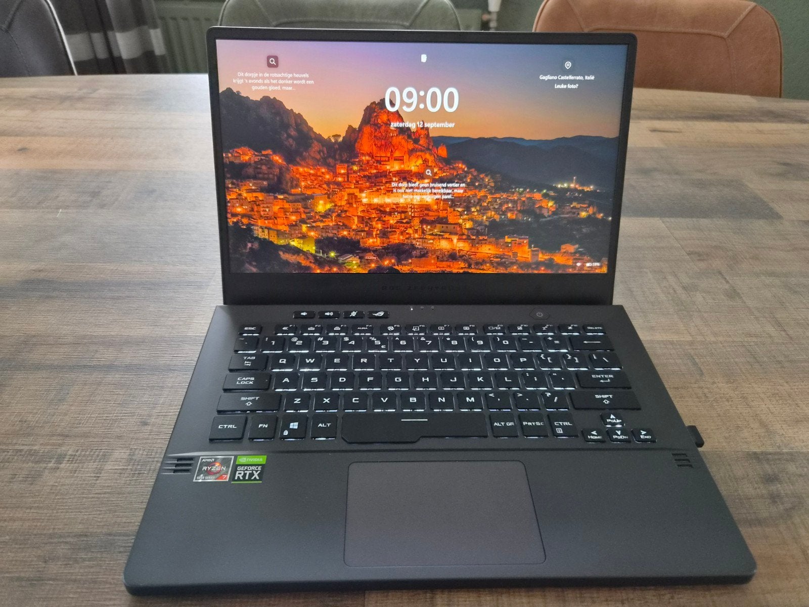 ASUS ROG Zephyrus G14 (Ruilen ook mogelijk), Computers en Software, Gebruikt, Met videokaart, 2 tot 3 Ghz, Qwerty
