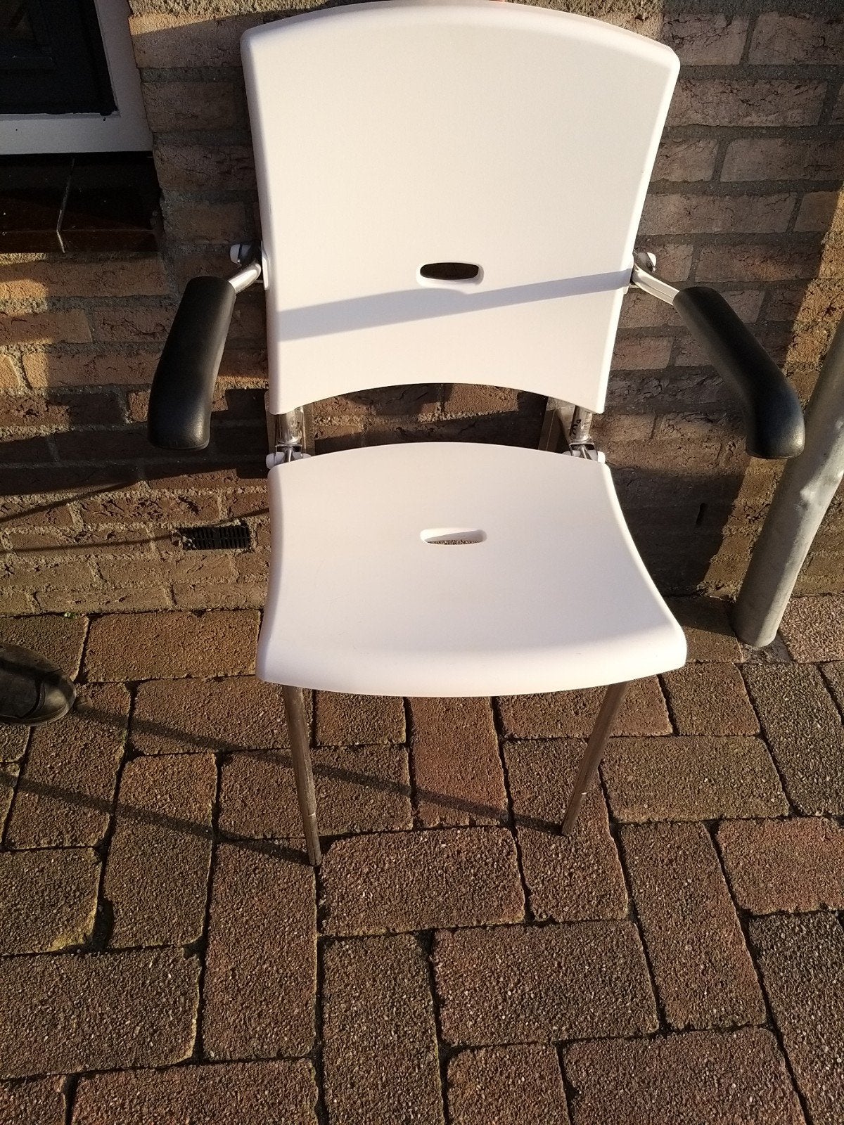 inklapbare douche stoel. voor muurbevestiging, Huis en Inrichting, Krukjes, Ophalen, Staal