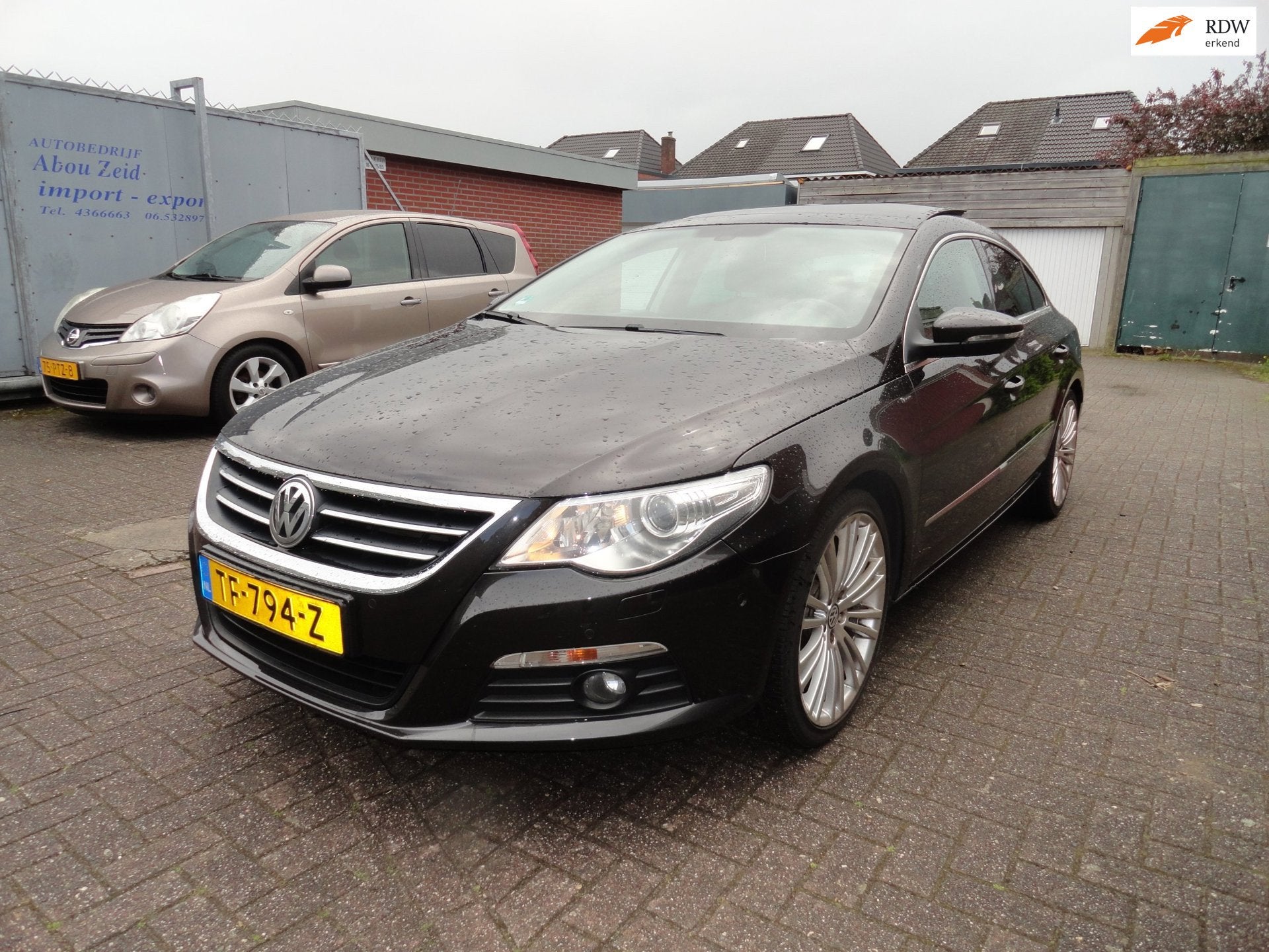 Volkswagen Passat CC 2.0 AUT TSI 4p.(KM 168592 LEER NAVI PAN, Auto's, Volkswagen, 4 cilinders, 4 stoelen, Leder, Grijs