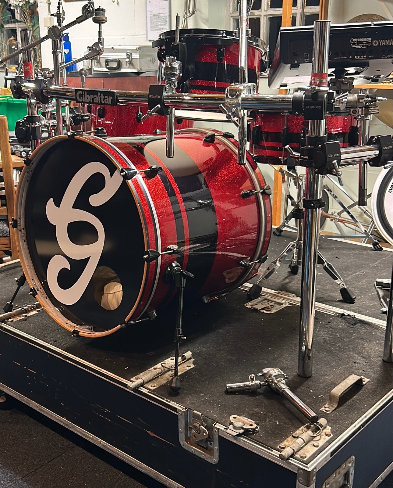 Unieke Rode gretsch te koop, Ophalen, Gebruikt, Overige merken