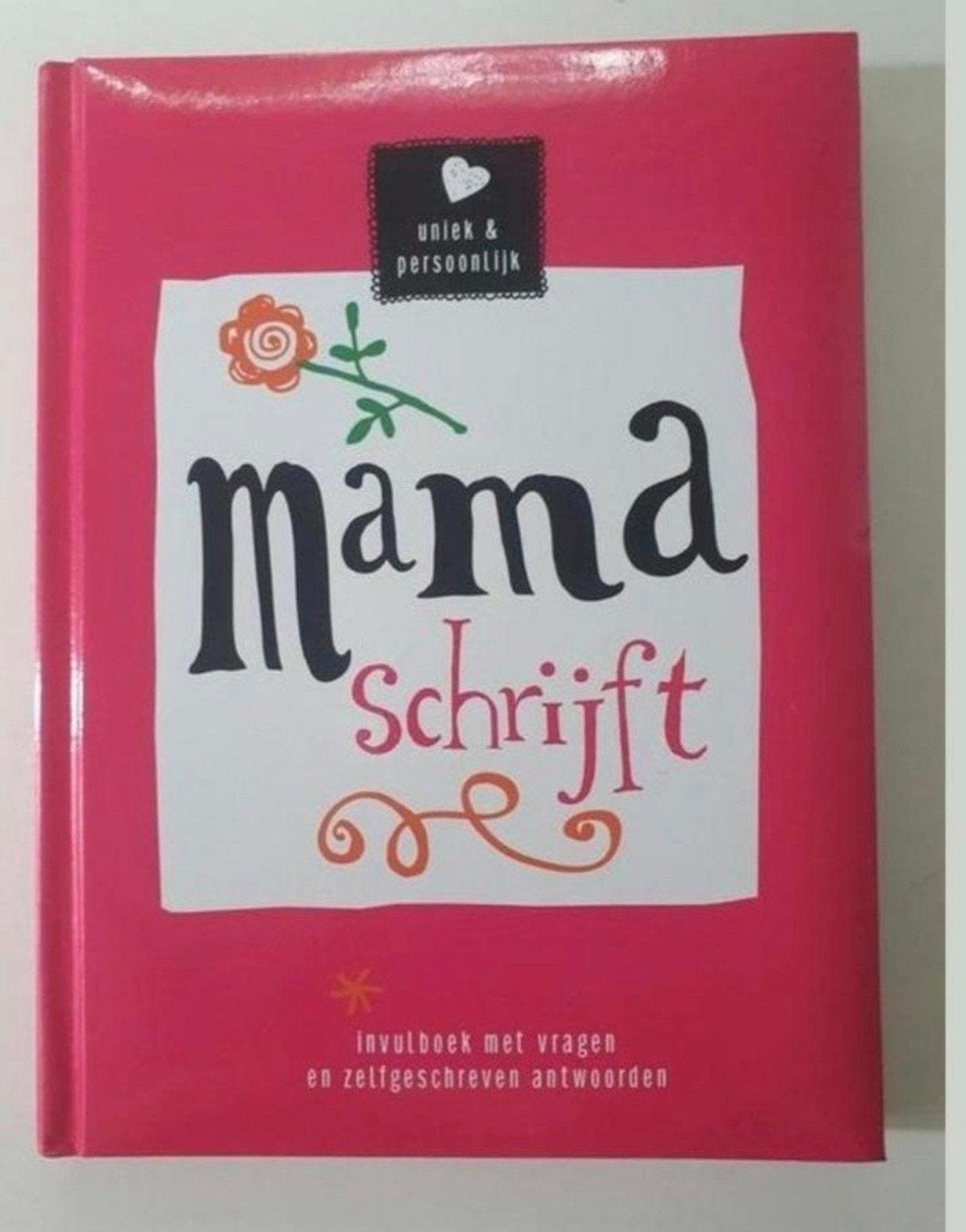 Mama Schrijft invulboek - Nieuw en onbeschreven, Ophalen of Verzenden, Nieuw, Opvoeding tot 6 jaar, Image Books