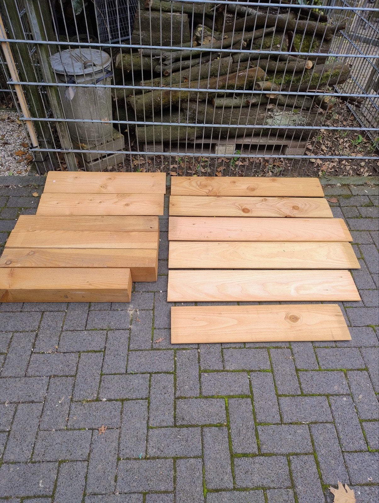 Douglas tuinhout, Ophalen, Plank, 50 mm of meer, Minder dan 200 cm