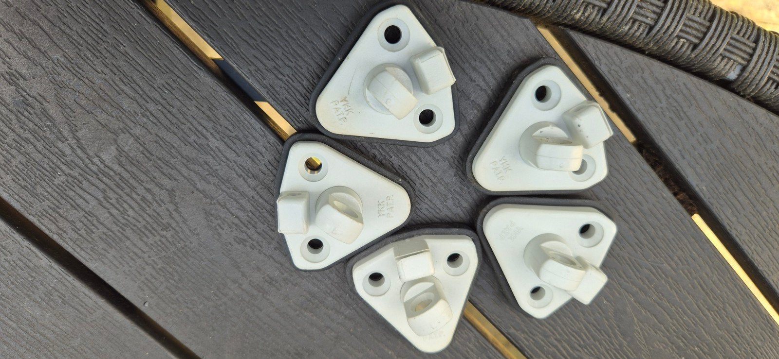 voortent clips Set van 5 YKK Patl, Ophalen of Verzenden, Gebruikt