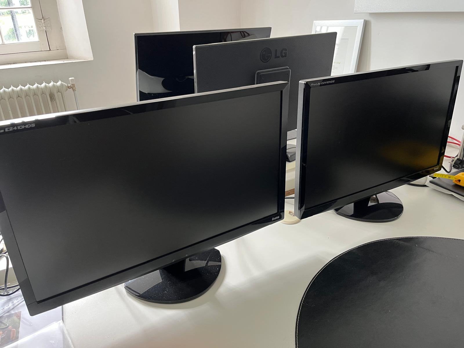 beeldscherm €40,-/st, Ophalen, IPS, Full HD, Zo goed als nieuw