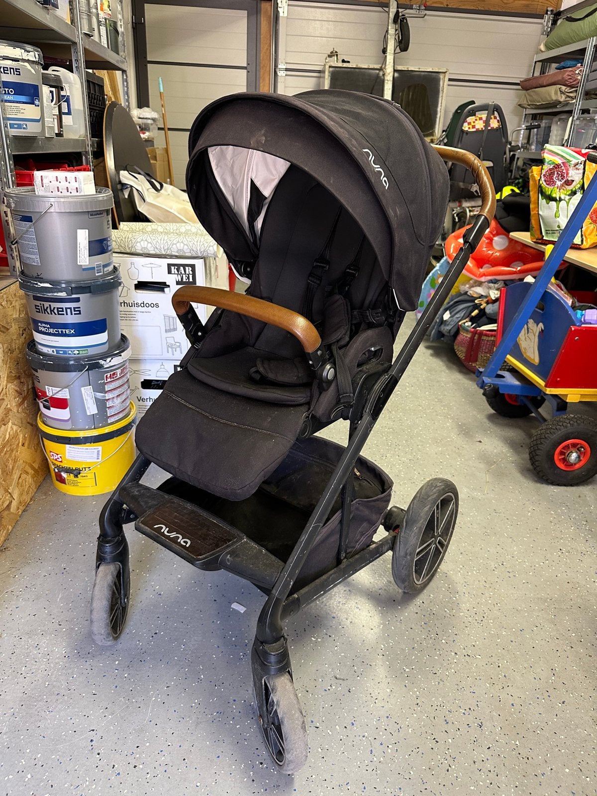 Nuna kinderwagen Mixx Next, Gebruikt, Met reiswieg, Ophalen, Kinderwagen