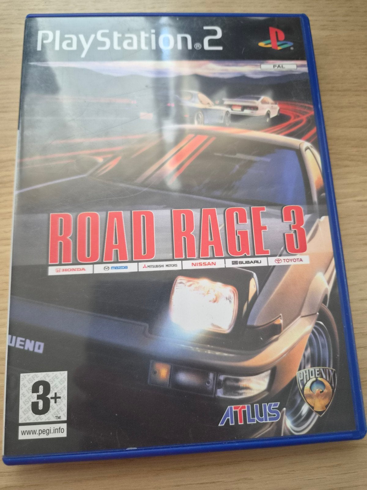 Road Rage 3 PS2 - Race tegen de klok en adrenaline, Gebruikt, Racen en Vliegen, 2 spelers, Eén computer