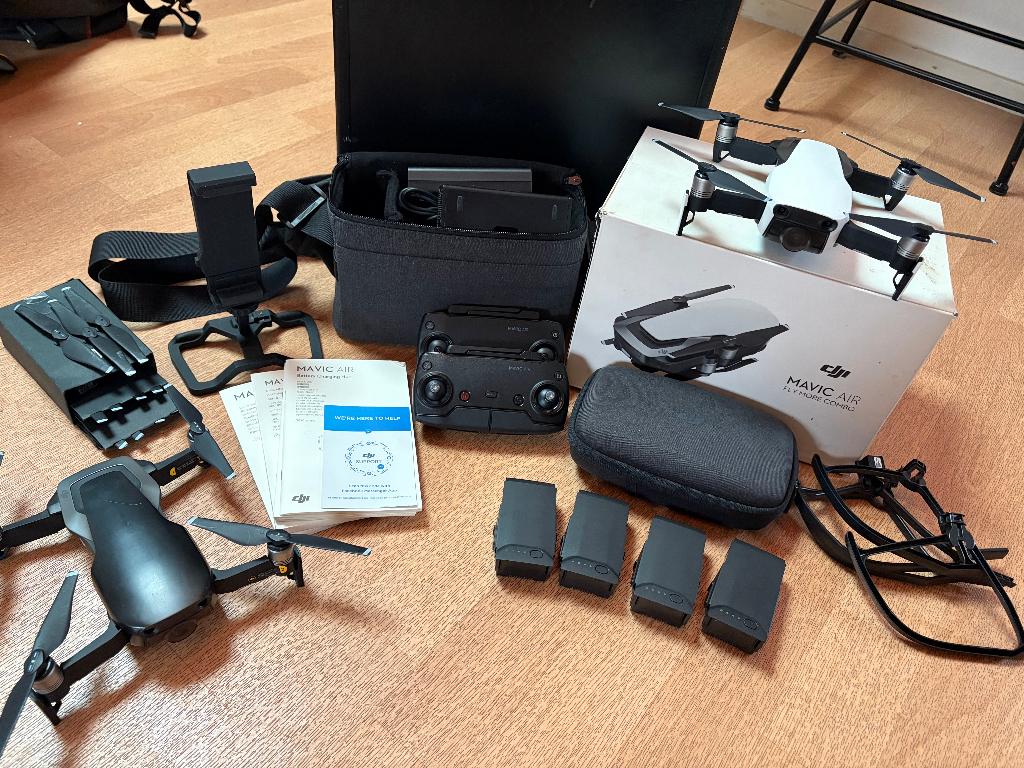 DJI Mavic Air Fly more DUO SET, Ophalen, Cameradrone, 100 tot 1000 meter, Return to Home