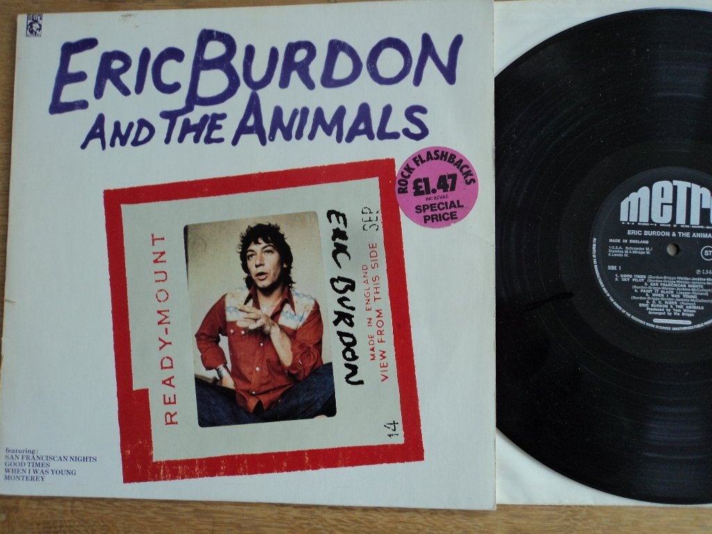 LP ERIC BURDON & THE ANIMALS       SAME TITLE, Ophalen of Verzenden, Gebruikt, LP