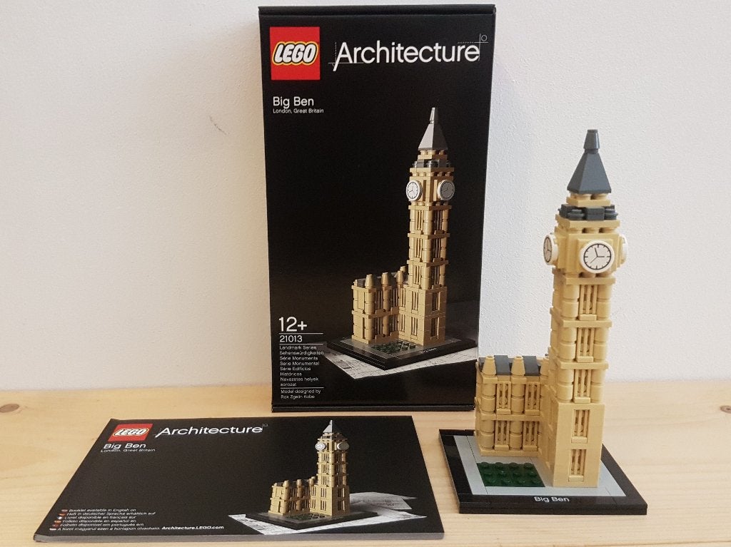Lego Architecture 21013 Big Ben, Kinderen en Baby's, Speelgoed | Duplo en Lego, Compleet, Lego, Ophalen of Verzenden, Zo goed als nieuw