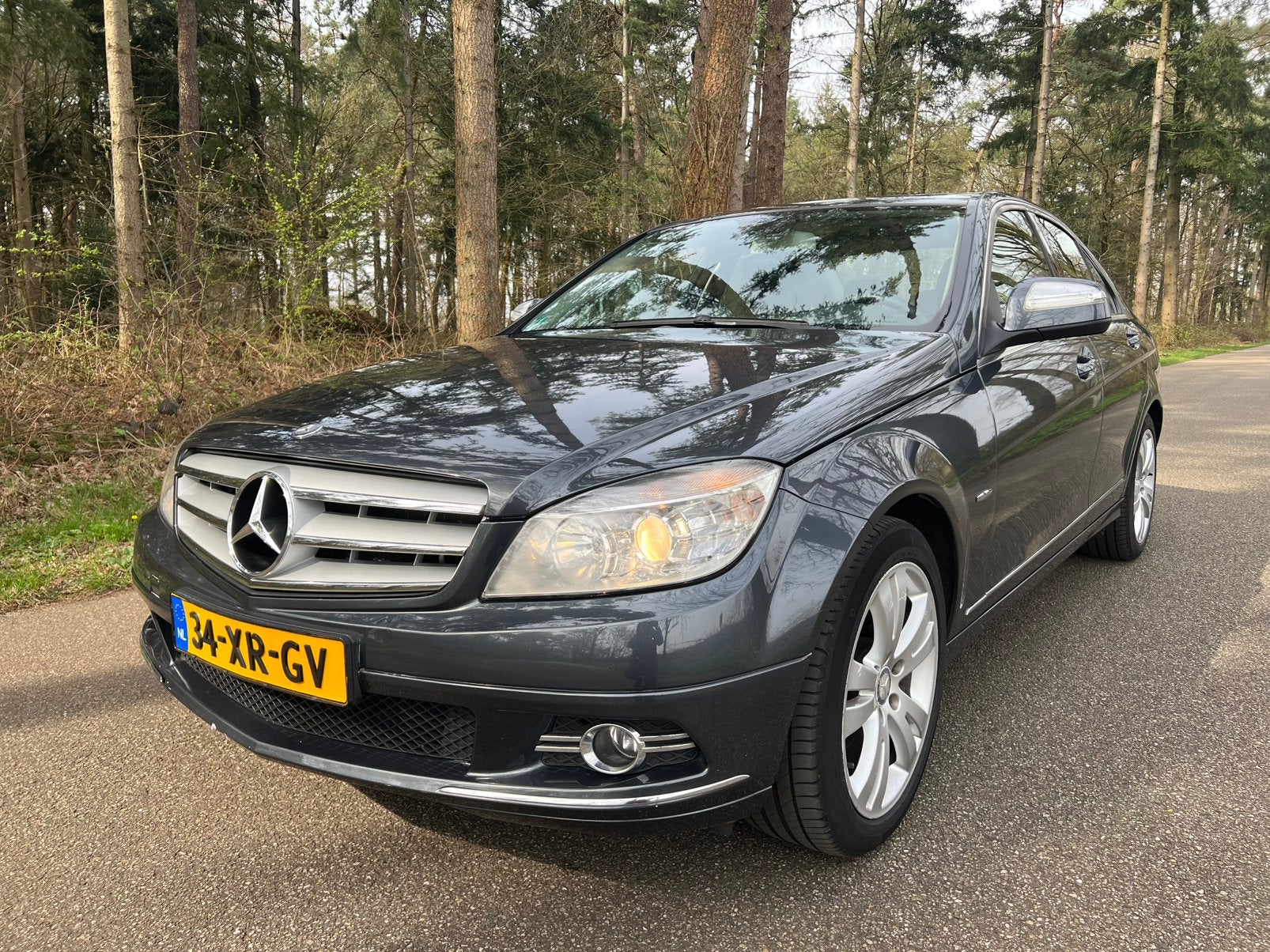 Mercedes-Benz C-Klasse 2.2 CDI C220 Sedan 2007 YOUNGTIMER, Auto's, Achterwielaandrijving, 1800 kg, 4 cilinders, Origineel Nederlands