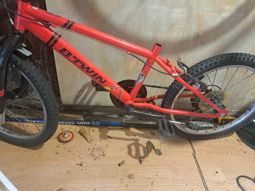 Kinderfiets, Ophalen of Verzenden, Gebruikt, Staal, Minder dan 16 inch
