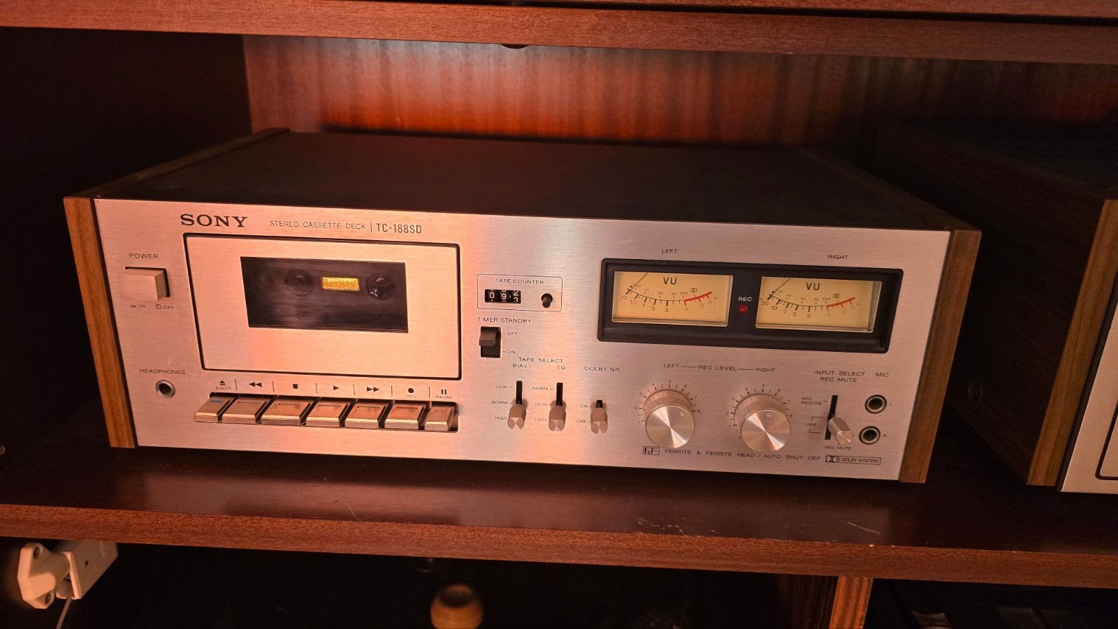 Sony TC-188SD Stereo Cassettedeck (1976-1978), Ophalen of Verzenden