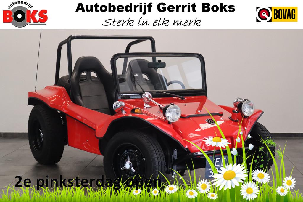 Volkswagen buggy 1.3 1961! Zeer mooi ! ! 2e Pinksterdag geop, Auto's, Zwart, Cabriolet, Volkswagen, Handgeschakeld