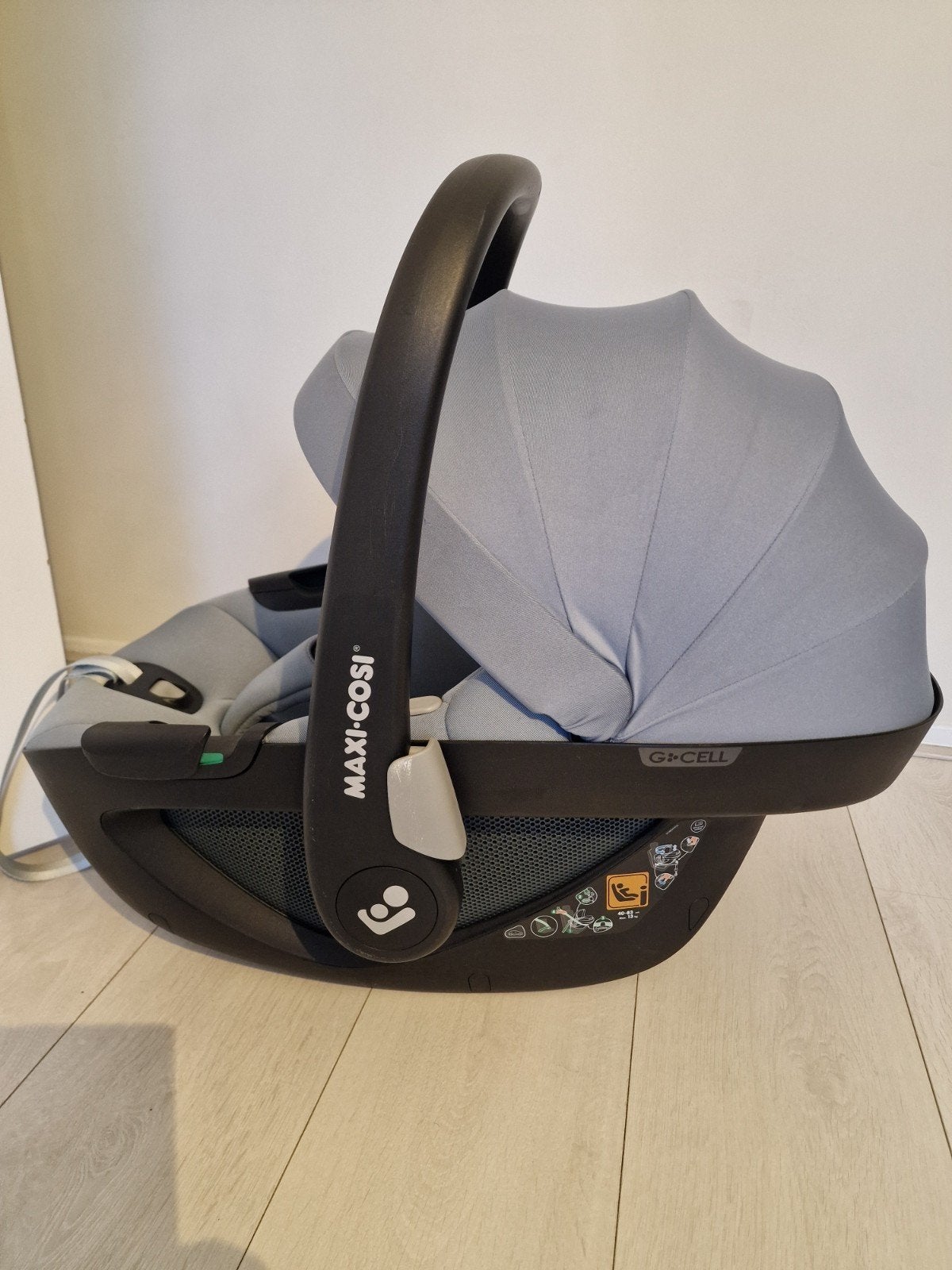 Maxi-cosi 360 i-Size G-cell ZGAN., Ophalen of Verzenden, Zo goed als nieuw, Isofix, 0 t/m 13 kg