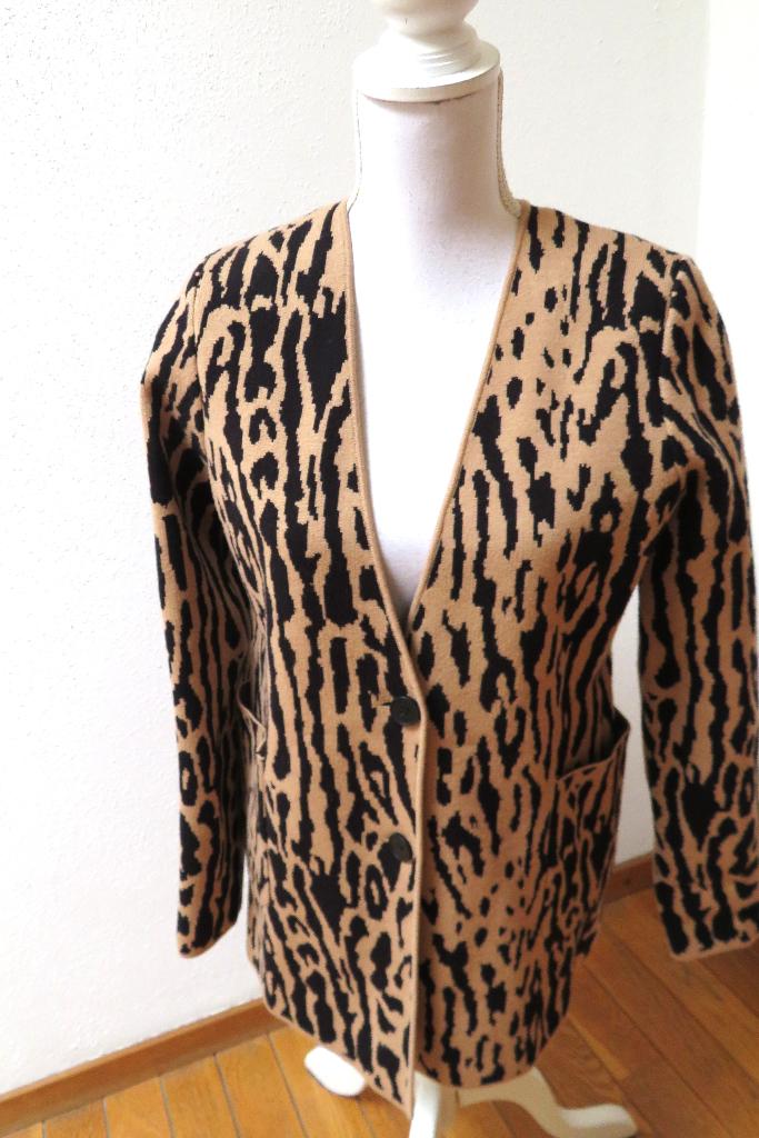 S21 TWINSET MILANO apart vest jasje zwart beige M 38, Kleding | Dames, Maat 38/40 (M), Zwart, Nieuw, Ophalen of Verzenden