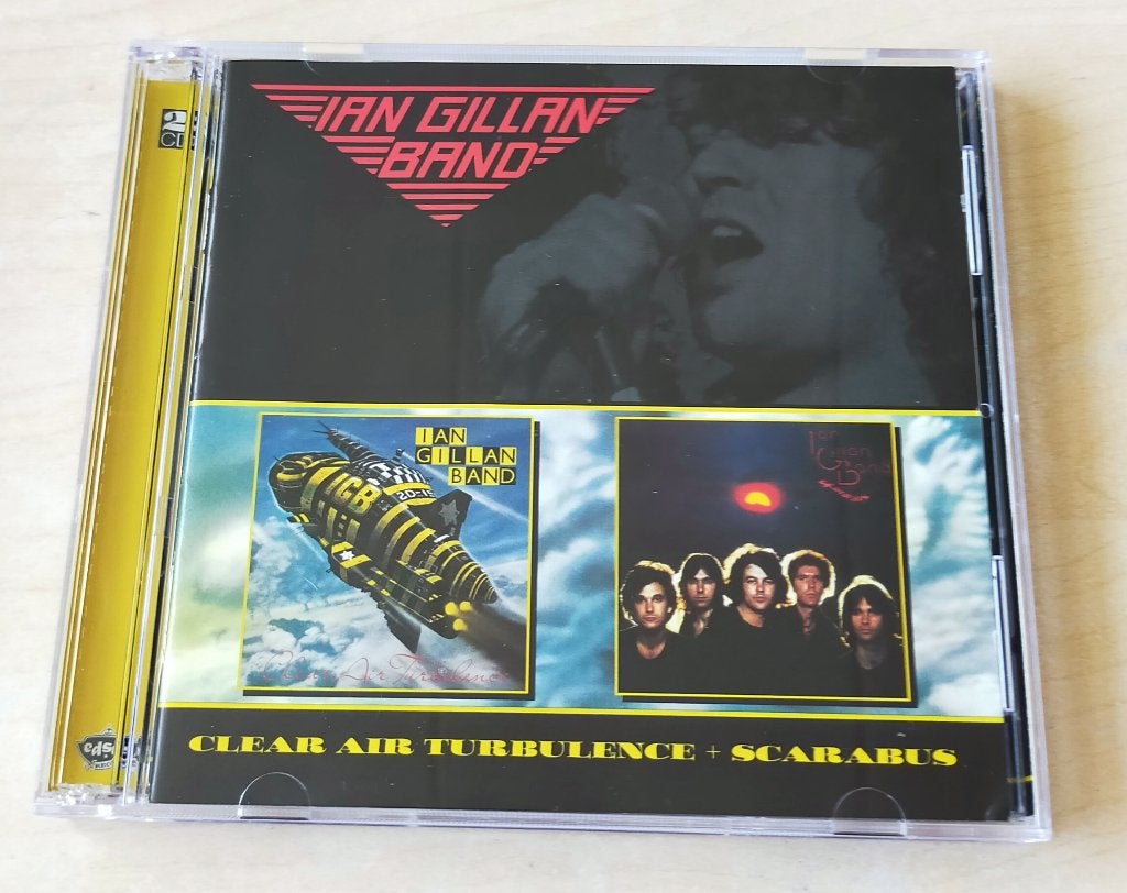 Ian Gillan Band - Clear Air Turbulence / Scarabus 2CD 1977, Ophalen of Verzenden, Gebruikt, Progressive Rock