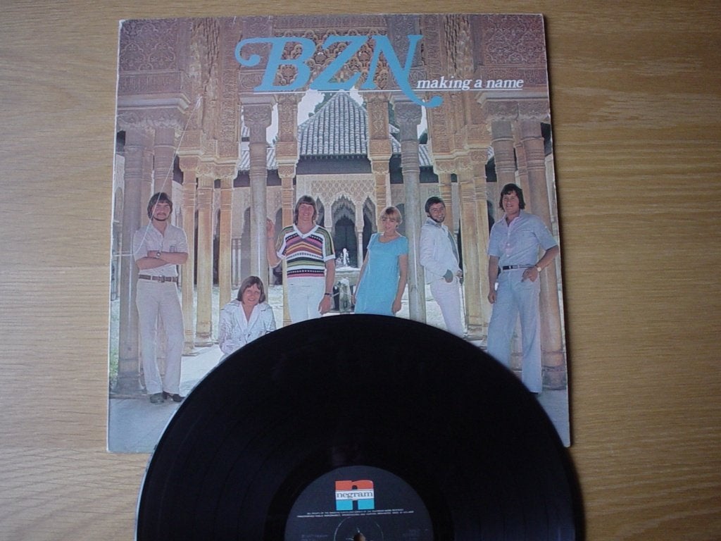 lp BZN making name, Ophalen of Verzenden, Zo goed als nieuw, 12 inch, LP