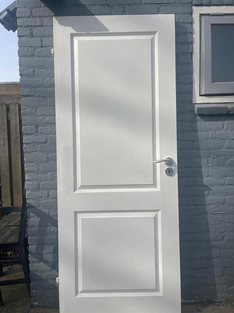 4 nette binnendeuren: 1x 78x202, 3x 80x202, Gebruikt, 80 tot 100 cm, Binnendeur, Ophalen of Verzenden