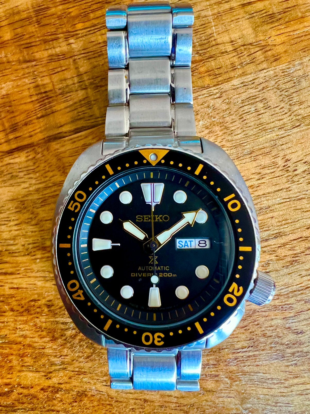 Seiko Turtle prospex SRP75K1, Sieraden, Tassen en Uiterlijk, Horloges | Heren, Staal, Polshorloge, Ophalen of Verzenden, Zo goed als nieuw