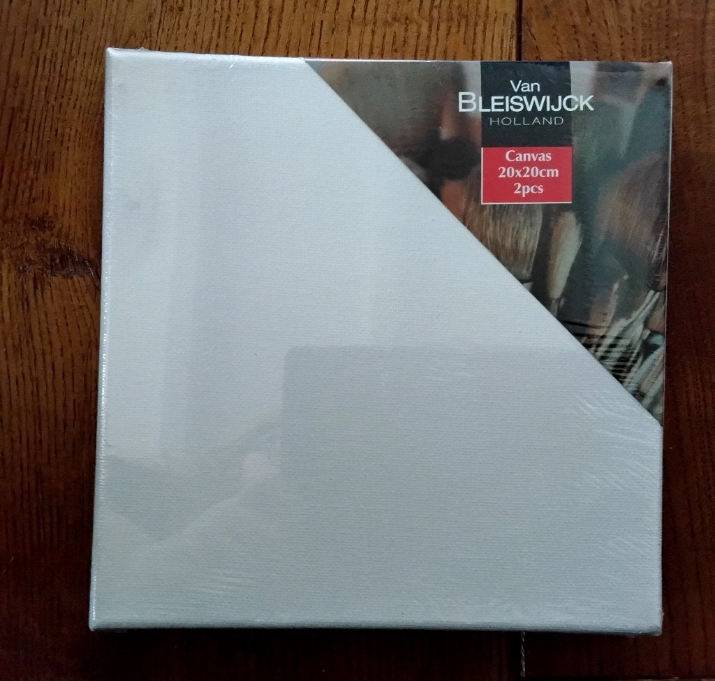 Canvas schildersdoeken - Van Bleiswijck - 2 stuks - nieuw, Ophalen of Verzenden, Nieuw, Doek