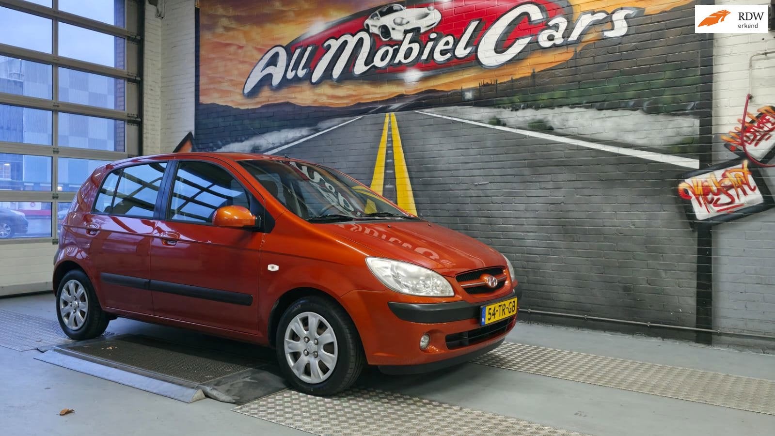 Hyundai Getz 1.4i Active Sense AIRCO / 5 DEURS, Auto's, 450 kg, 4 cilinders, Metallic lak, Origineel Nederlands