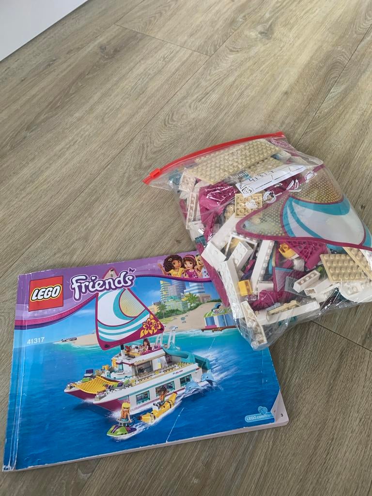 Lego Friends 41317 Catamaran met instructieboekje, Ophalen, Gebruikt, Lego, Friends
