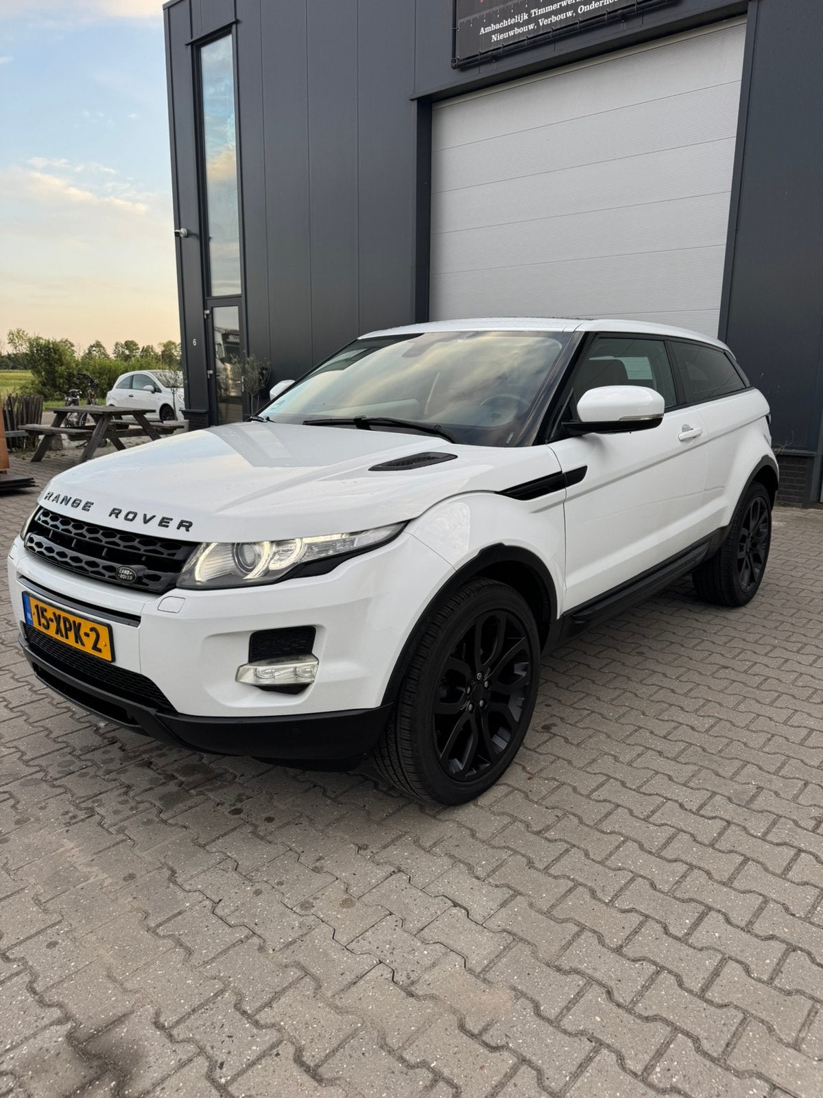 Orgineel NL NAP Range Rover Evoque 2.2 ED4 2WD  2012 Wit, Auto's, Voorwielaandrijving, Wit, Bruin, Particulier