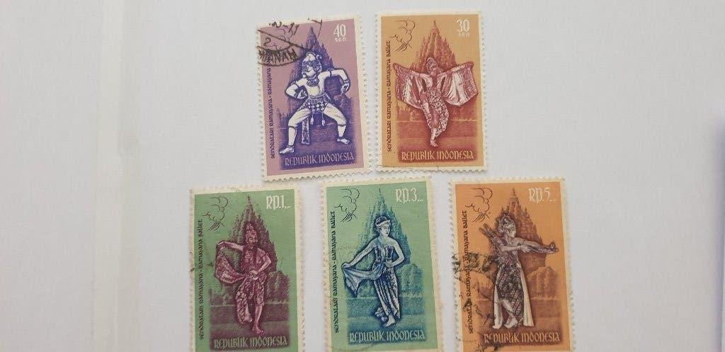 6653 indonesie 1962 ramayana ballet, Verzenden