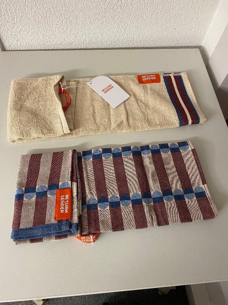 Keukentextielset Return to Sender, Katoen, Ohmstraat 20, 3861NB Nijkerk, Overige typen, Nieuw