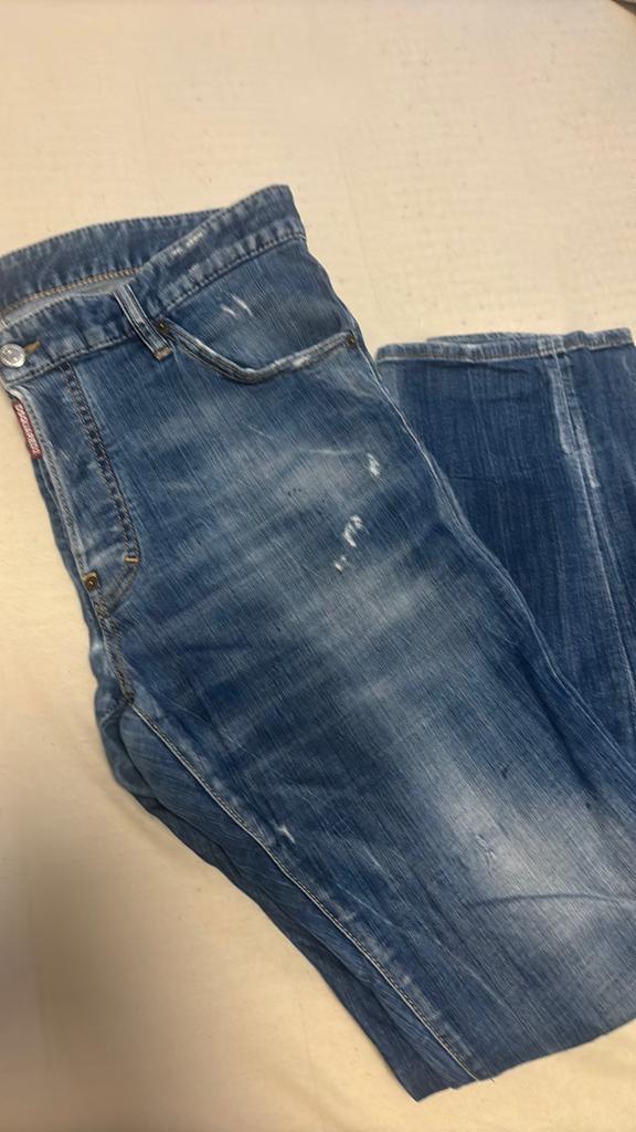 Dsquared2 spijkerbroek - nieuw met labels, Kleding | Heren, Ophalen of Verzenden, Nieuw, Blauw, W36 - W38 (confectie 52/54)