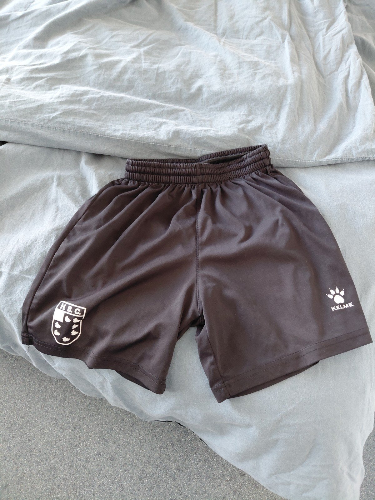 HBC Voetbaltenue Broekje - Kelme - Maat 150 (3XS), Ophalen, Kelme, Zwart, Overige maten
