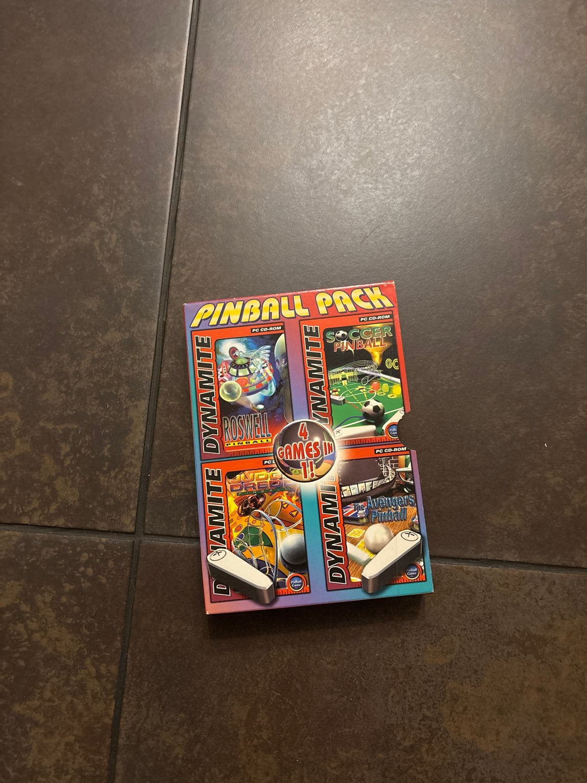Pinball Pack PC CD-ROM - 4 spellen in 1!, Overige genres, 1 speler, Ophalen of Verzenden, Zo goed als nieuw
