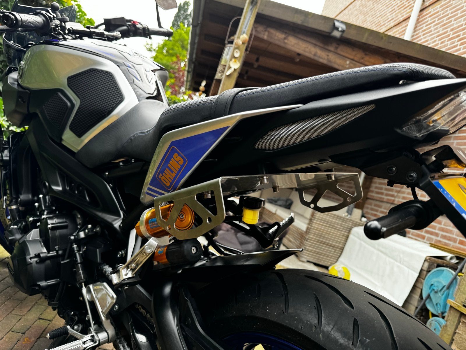 Yamaha MT09 (SP) Gen 2/V2 (2017-2020) Beugel & Tassen Set, Motoren, Ophalen, Gebruikt