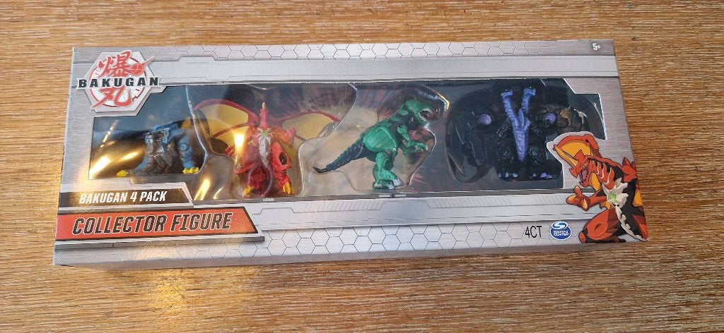 Bakugan 4-Pack, Kinderen en Baby's, Speelgoed | Actiefiguren, Ophalen of Verzenden, Nieuw