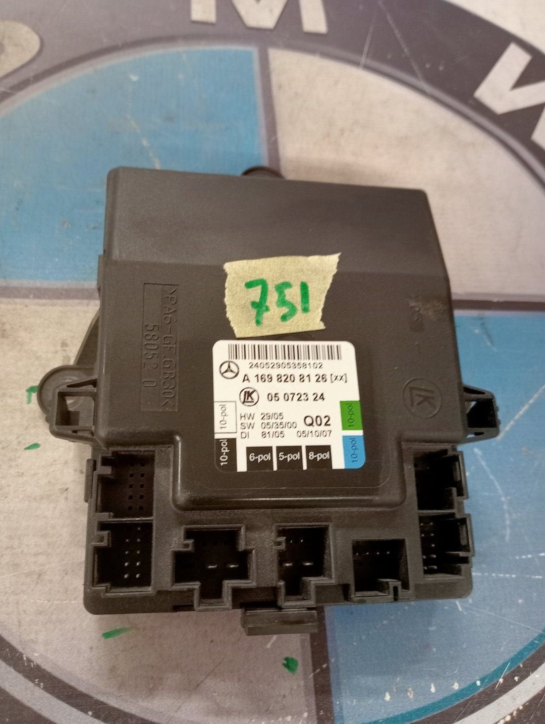 Centrale deurvergrendeling module Merc. B-klasse A1698207126, Auto-onderdelen, Gebruikt, -, Ophalen of Verzenden, -