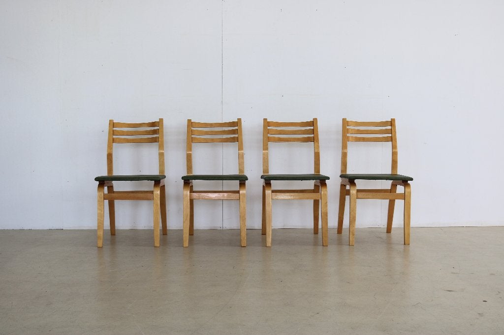 Vintage eetkamerstoelen | stoelen | jaren 60 | zweeds, Huis en Inrichting, Gebruikt, Bruin, ., Hout