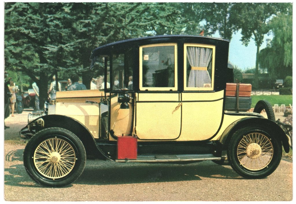 804355	Berliet 	1909	Gelopen met Postzegel, Ophalen of Verzenden, 1960 tot 1980, Gelopen, Voertuig