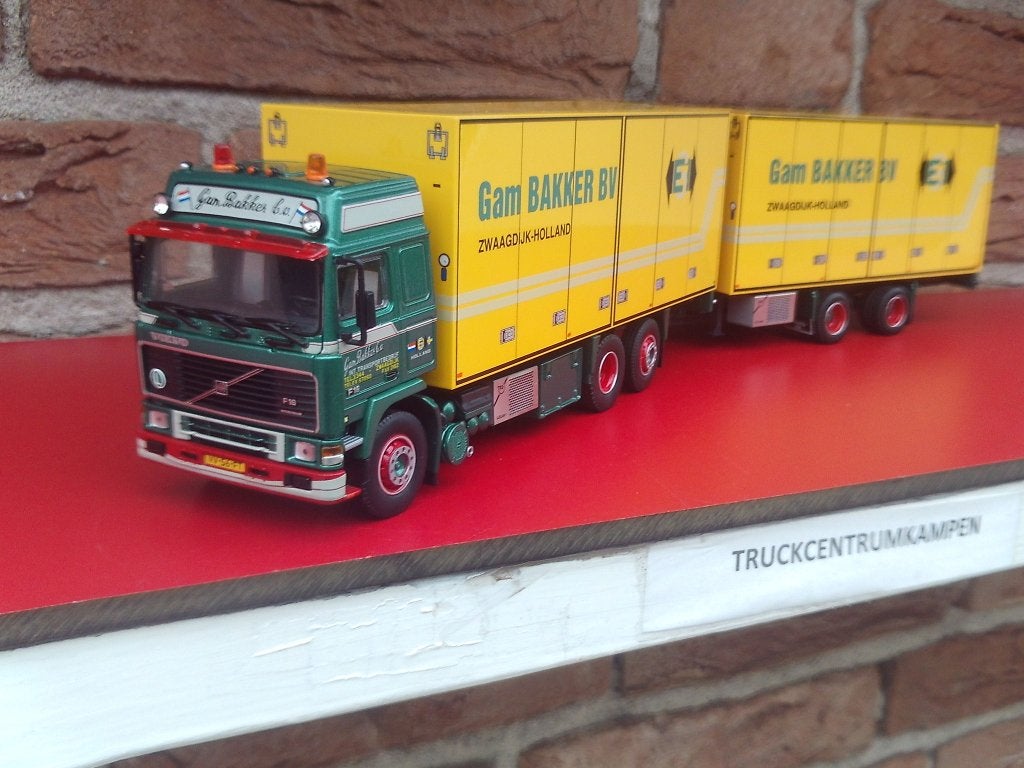 Tekno  Volvo  F16  met  wipkar  van  Gam  Bakker.