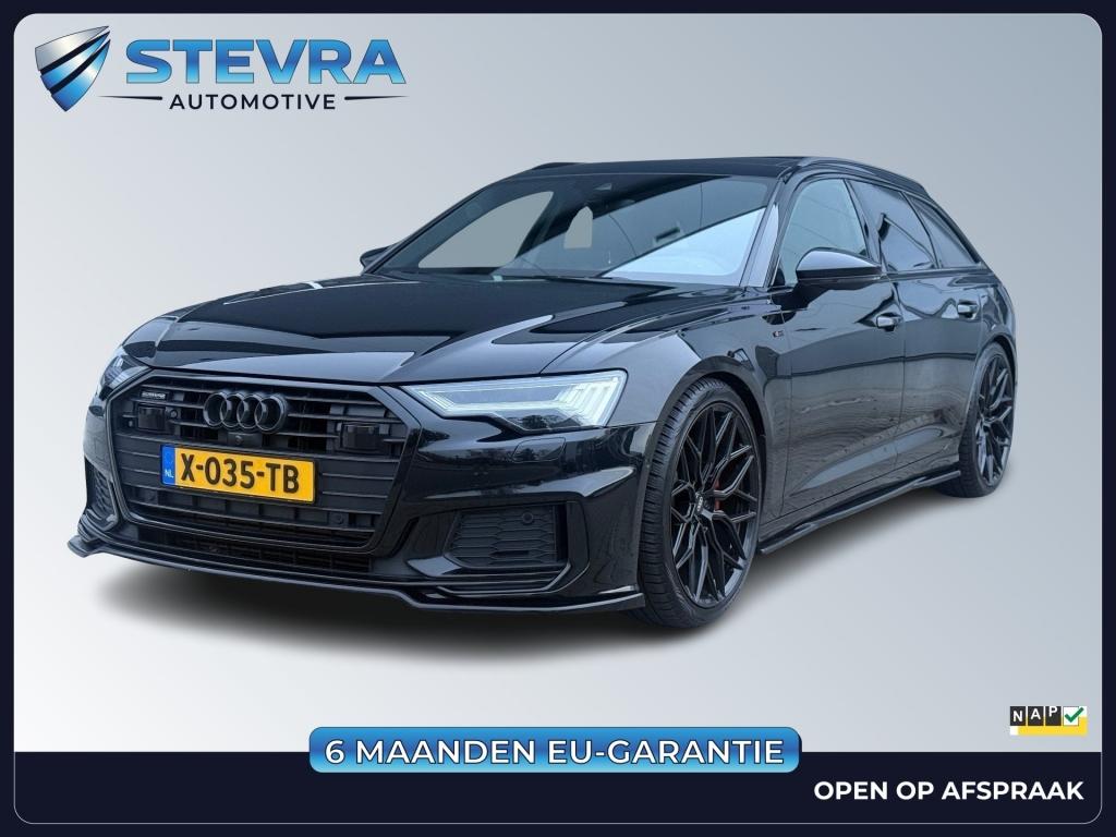 Audi A6 50 TDI Quattro Sport Pro Line S RS6-design FULL OPTI, Auto's, Automaat, Gebruikt, Zwart, Diesel