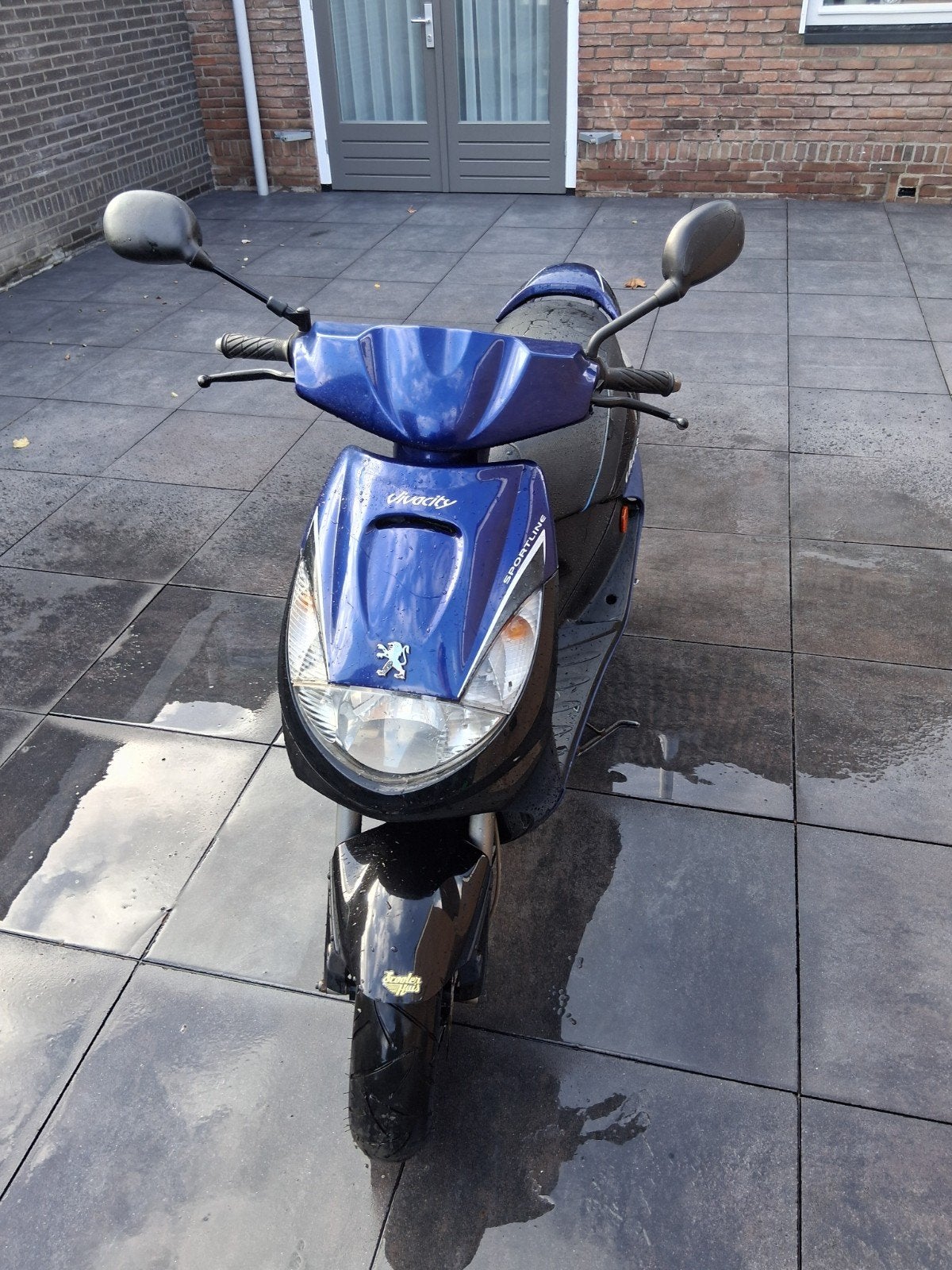 Peugeot Vivacity Scooter - Blauw, Goede Staat, Ophalen, Tweetakt, Gebruikt, 50 cc