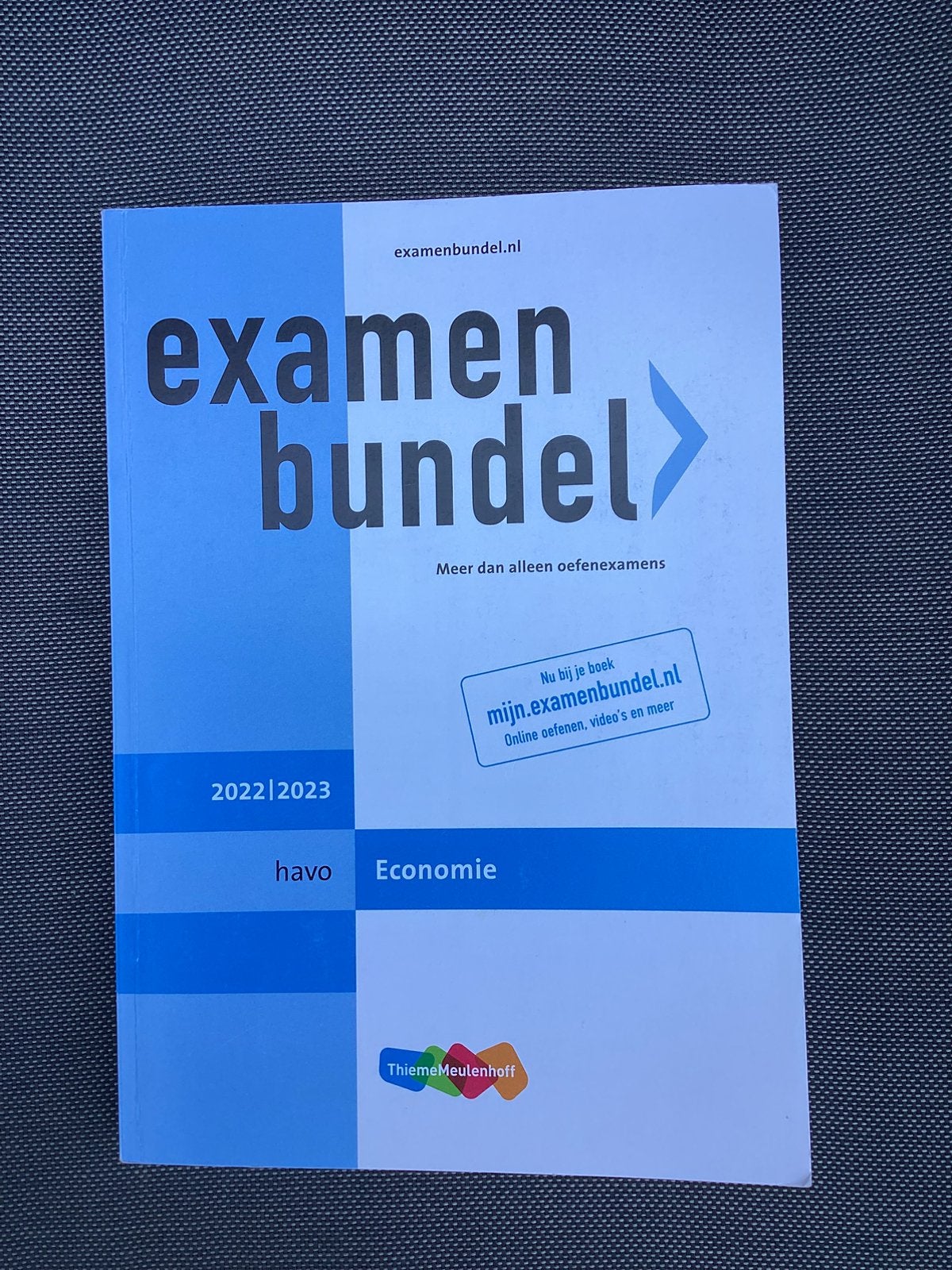 Examenbundel economie Havo, Boeken, Schoolboeken, Ophalen of Verzenden, Zo goed als nieuw, HAVO, Economie