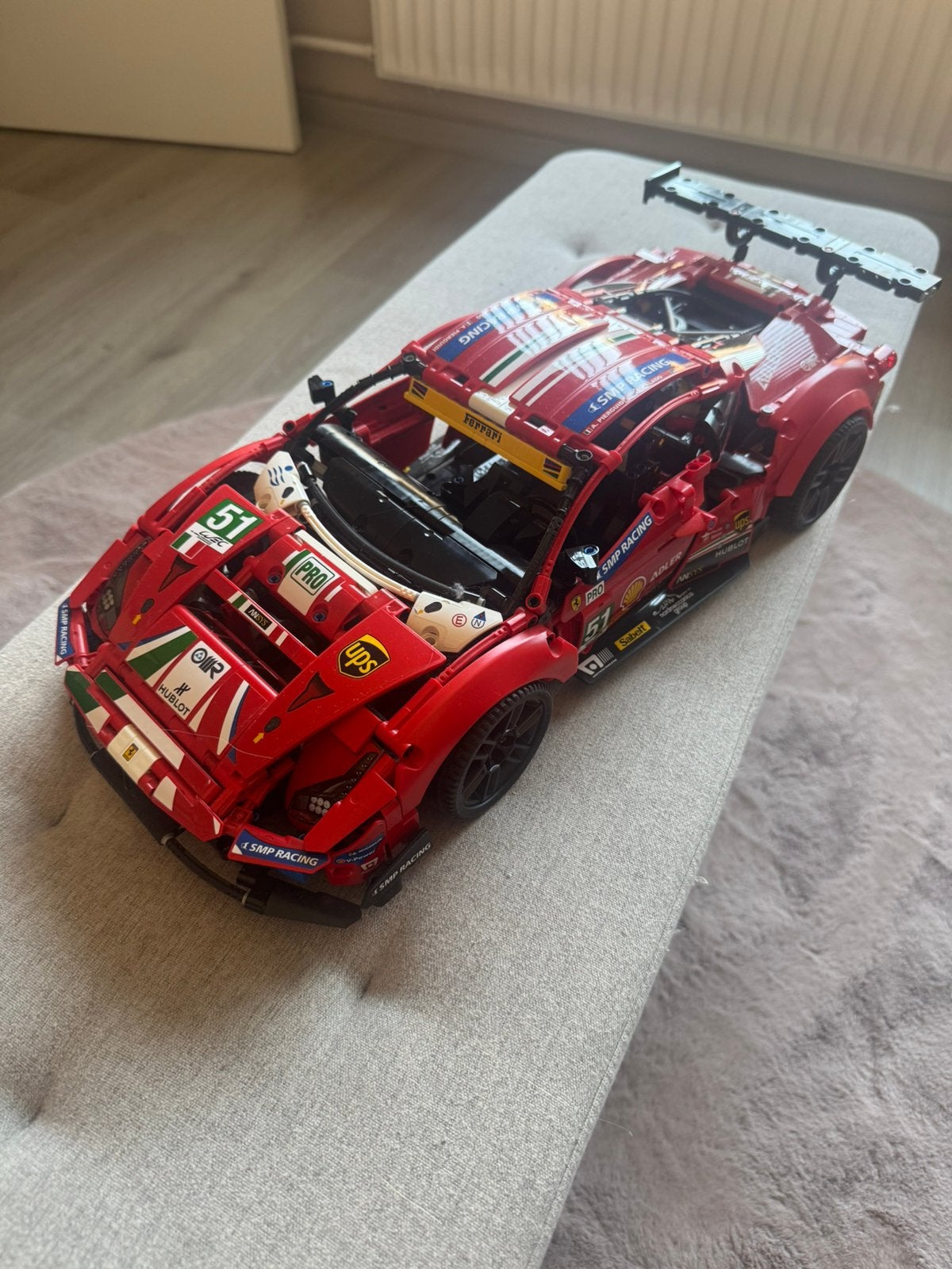 Lego Ferrari 488 GTE 42125, Kinderen en Baby's, Ophalen, Lego, Zo goed als nieuw, Technic