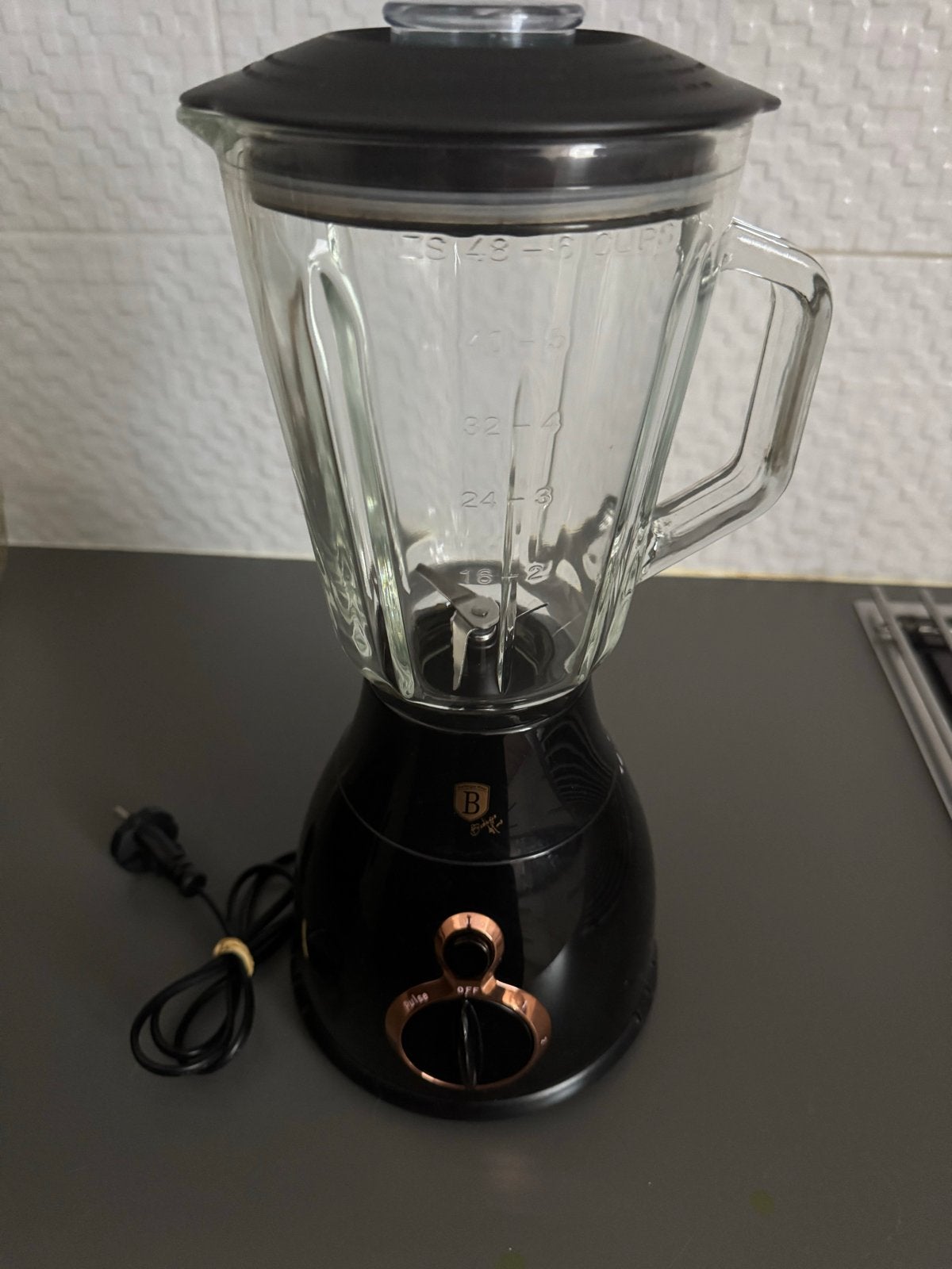 Berlinger Haus Blender - Zwart met Roségoud, Ophalen, Zo goed als nieuw, Blender