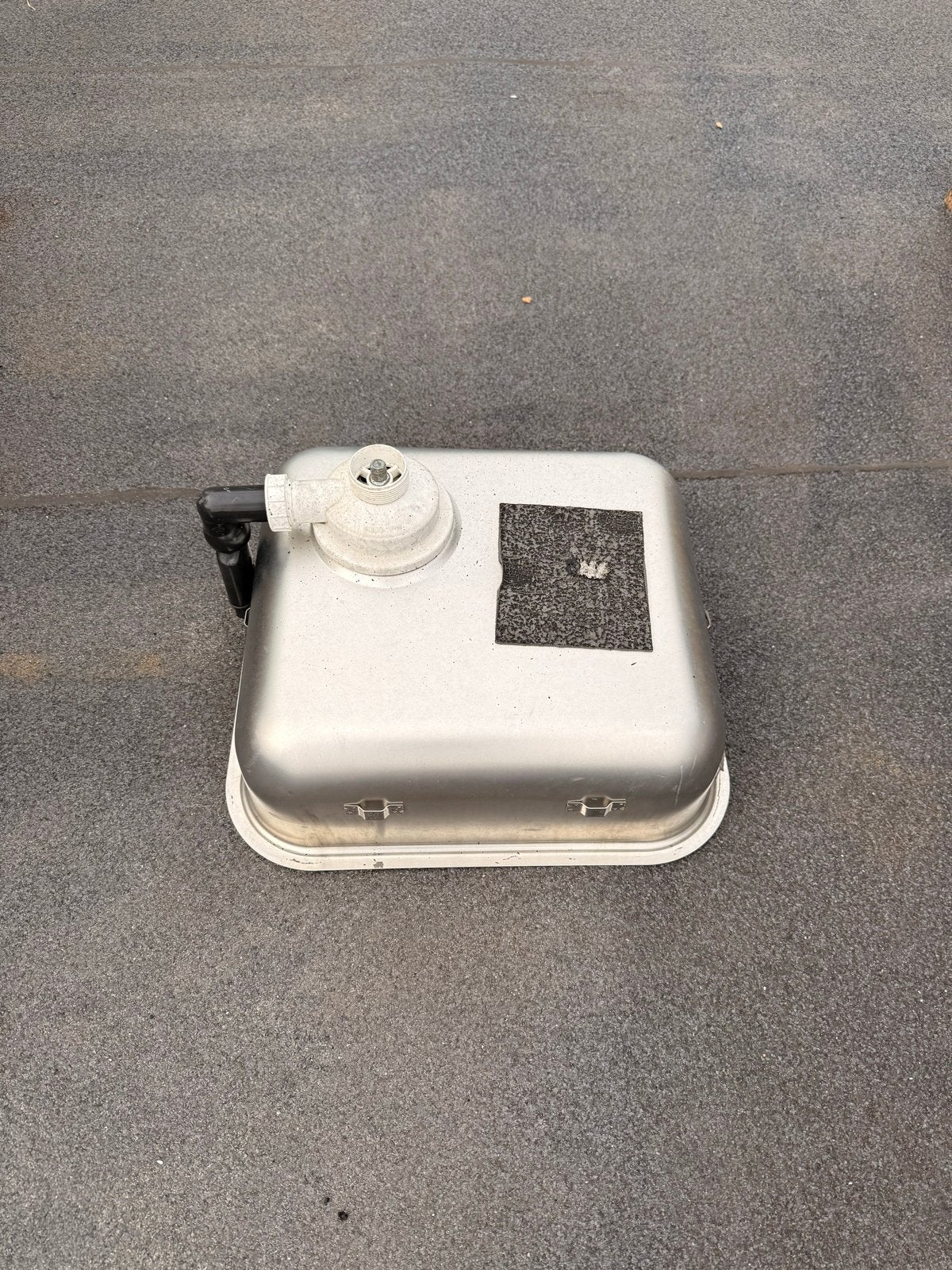 RVS Spoelbak voor Keuken of Bijkeuken, Ophalen, Gebruikt, Rvs, Wastafel