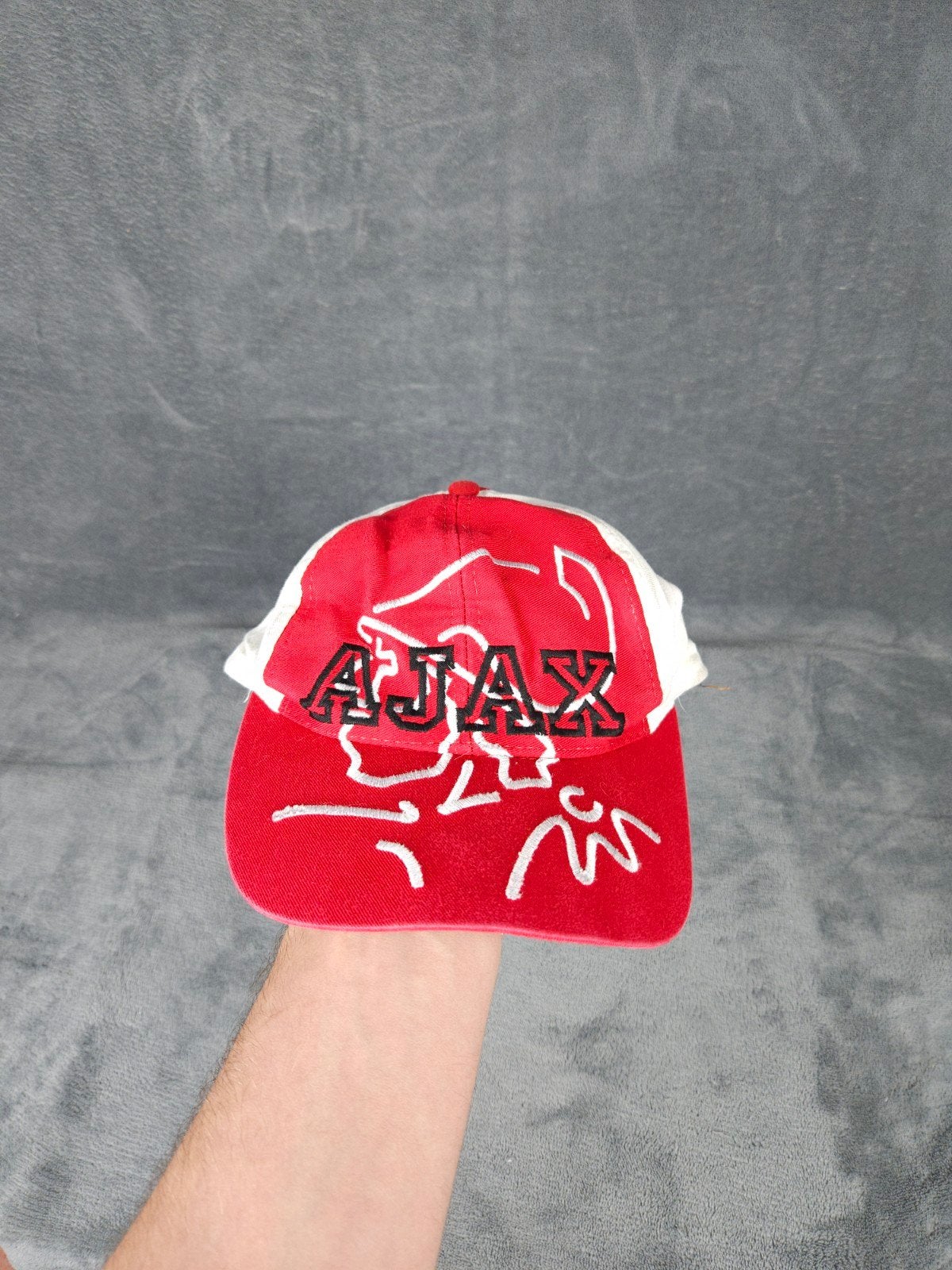 Vintage Ajax Pet Umbro jaren 90 Cap, ., Nieuw, Ophalen of Verzenden, Pet of Muts